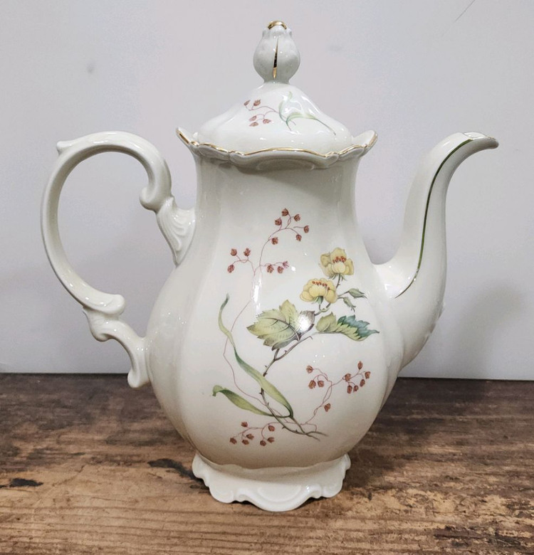 독일 바바리아 Mitterteich 사이즈 큰 커피팟 주전자.--3