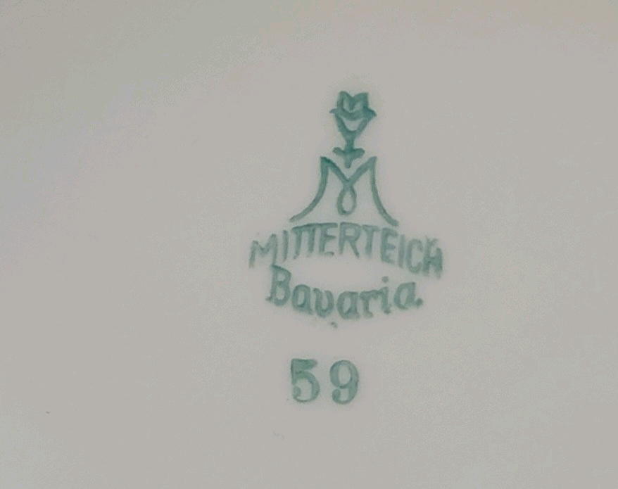 독일 바바리아 Mitterteich 사이즈 큰 커피팟 주전자.--4