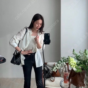 시에 sie 릴즈 리넨 루즈셔츠 쉘크림 미시착 새상품