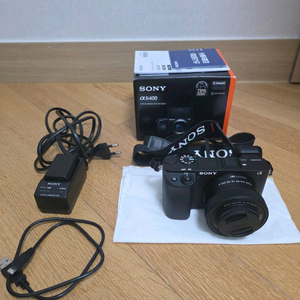 소니 a6400 신형번들셋 (25년제조) / sel35f18 (35mm f1.8 카페렌즈)