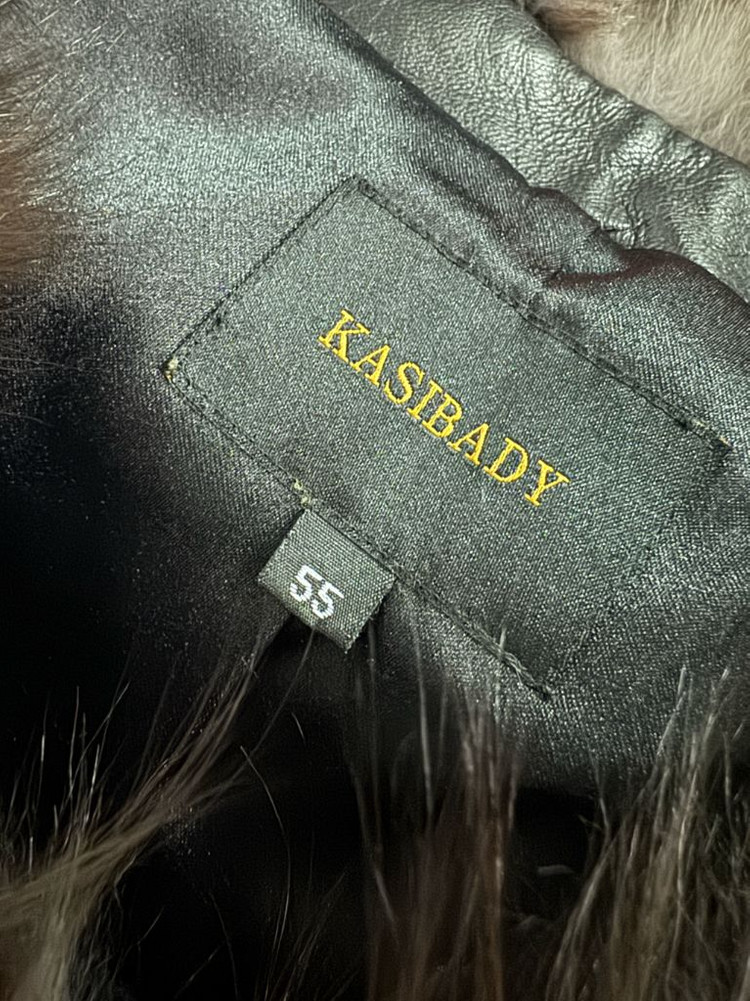 여성 카시바디 리얼 폭스퍼 양가죽 버튼 베스트 55 이미지