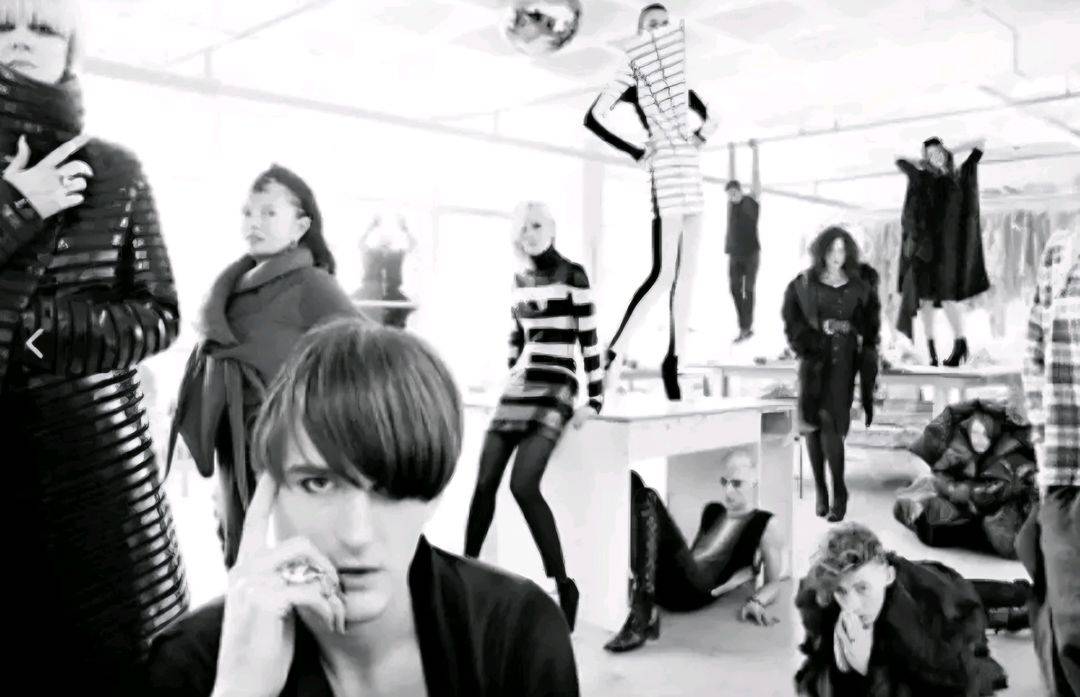 (정품) 가레스퓨 가죽 자켓 / 양가죽 알파카 모헤어--2