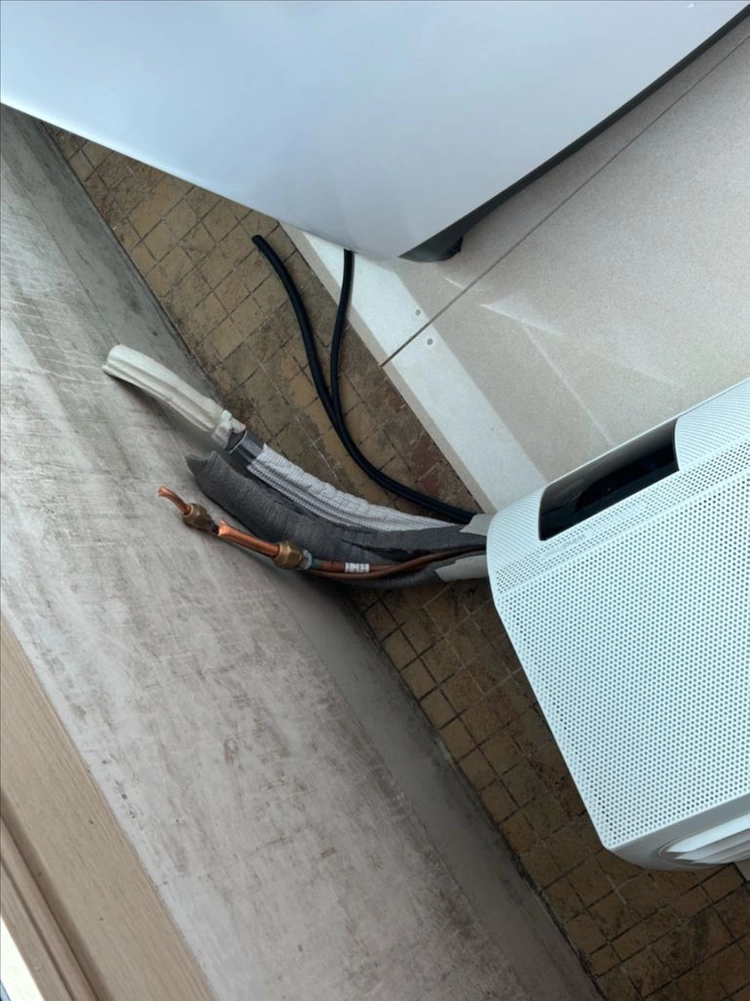 삼섬 무풍 벽걸이 에어컨 이미지
