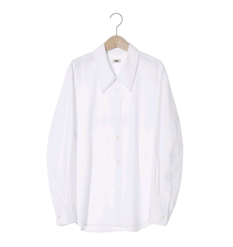 (새상품) alte 알테 VIM SHIRTS 셔츠 블라우스 (OFF WHITE) free사이즈--3