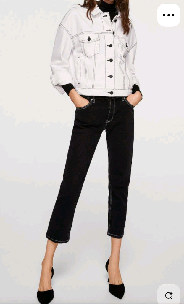 망고 데님자켓 55--8