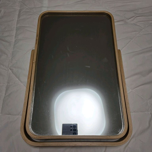 이케아 원목 거울