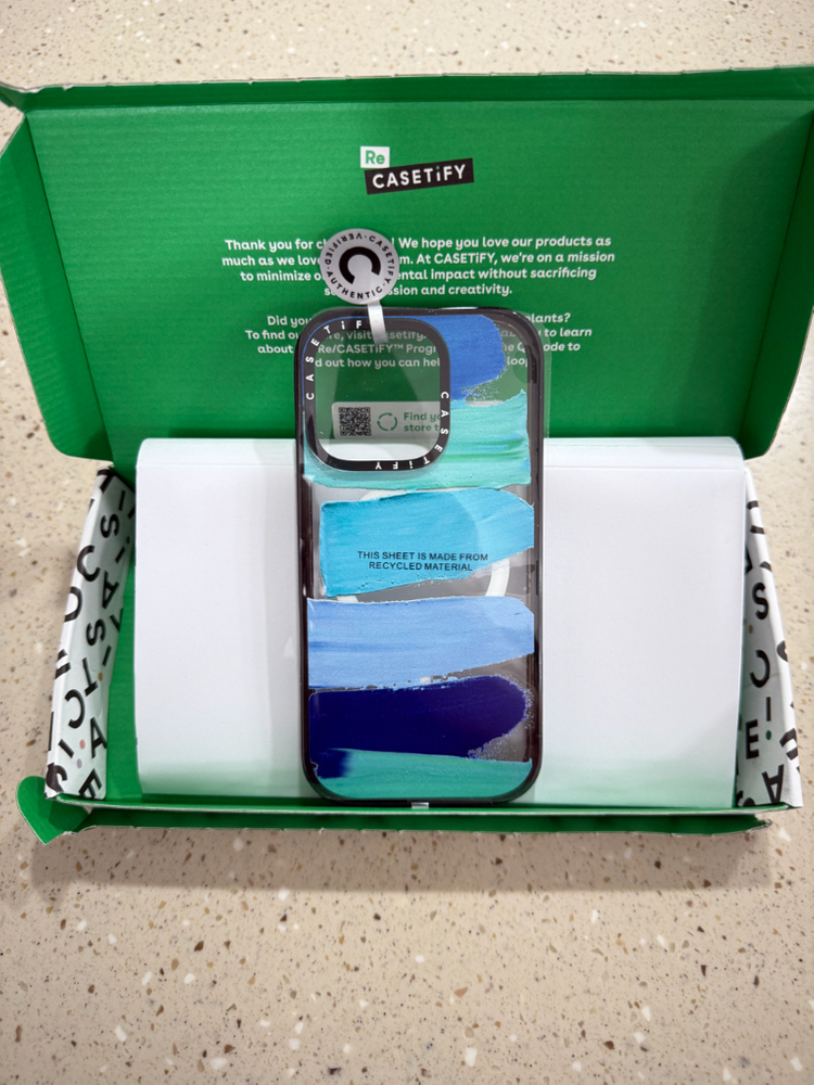 아이폰16프로 케이스티파이 Ocean Blues 맥세이프 임팩트케이스--0