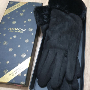 ICINOO 여성 털 장갑