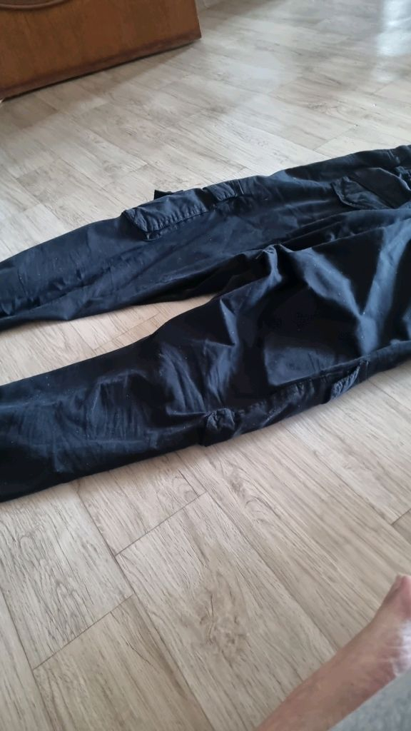 스톤아일랜드블랙카고 팬츠. 36-42. (새상품급)--1