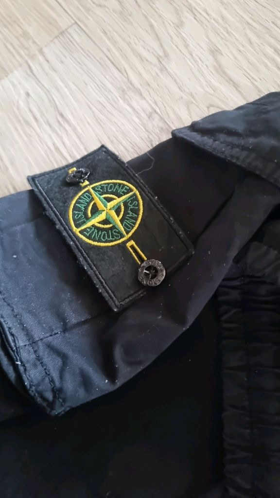 스톤아일랜드블랙카고 팬츠. 36-42. (새상품급)--3