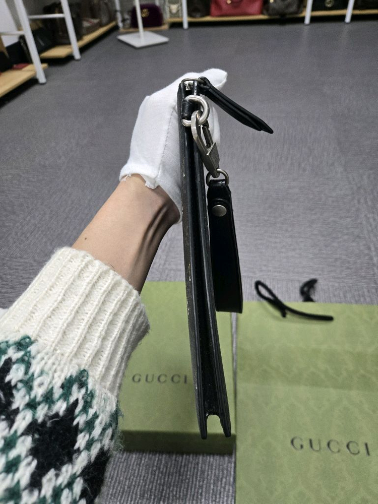 [특가][정품] 구찌 점핑타이거 클러치백--2