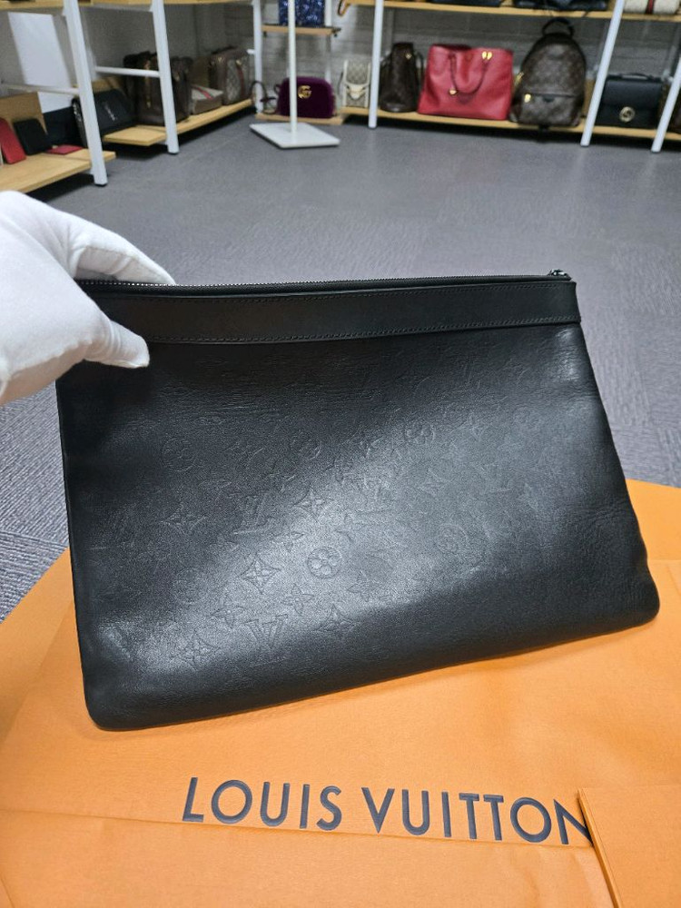 [특가][정품] 루이비통 쉐도우 클러치백--3