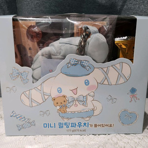 세븐일레븐 시나모롤 미니 퀼팅 퀄팅 파우치 set 이미지