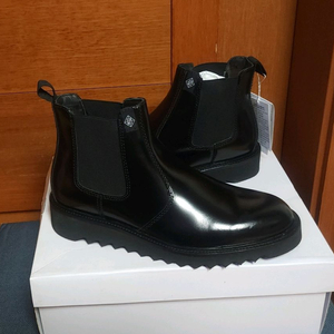 천연 가죽 첼시 부츠 워커 250 255 260 새상품 운동화