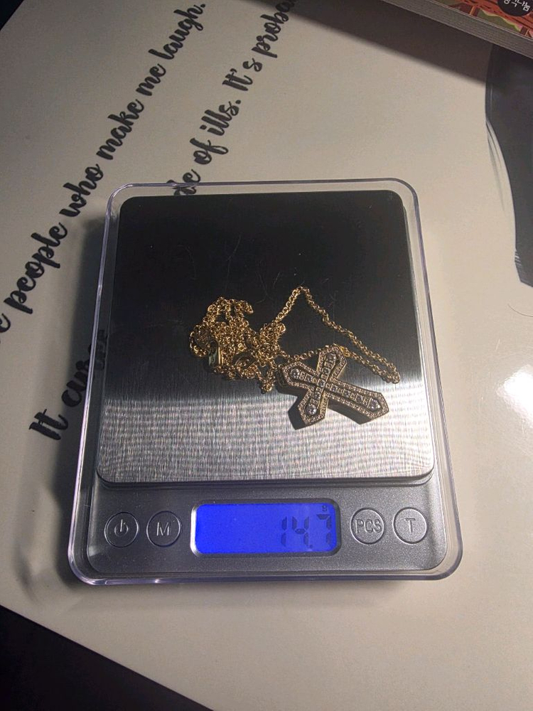 다미아니 크라운 18K 추성훈 목걸이--3