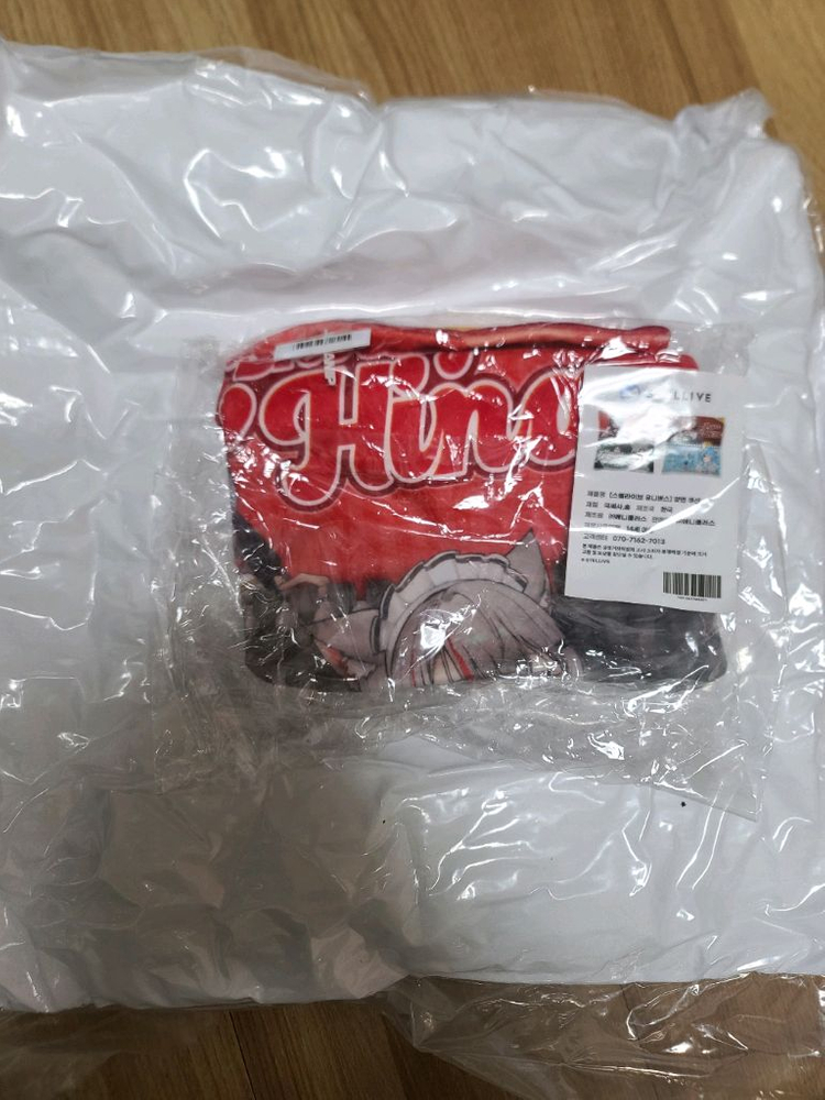 스텔라이브 애니플러스 콜라보 쿠션 새제품--1