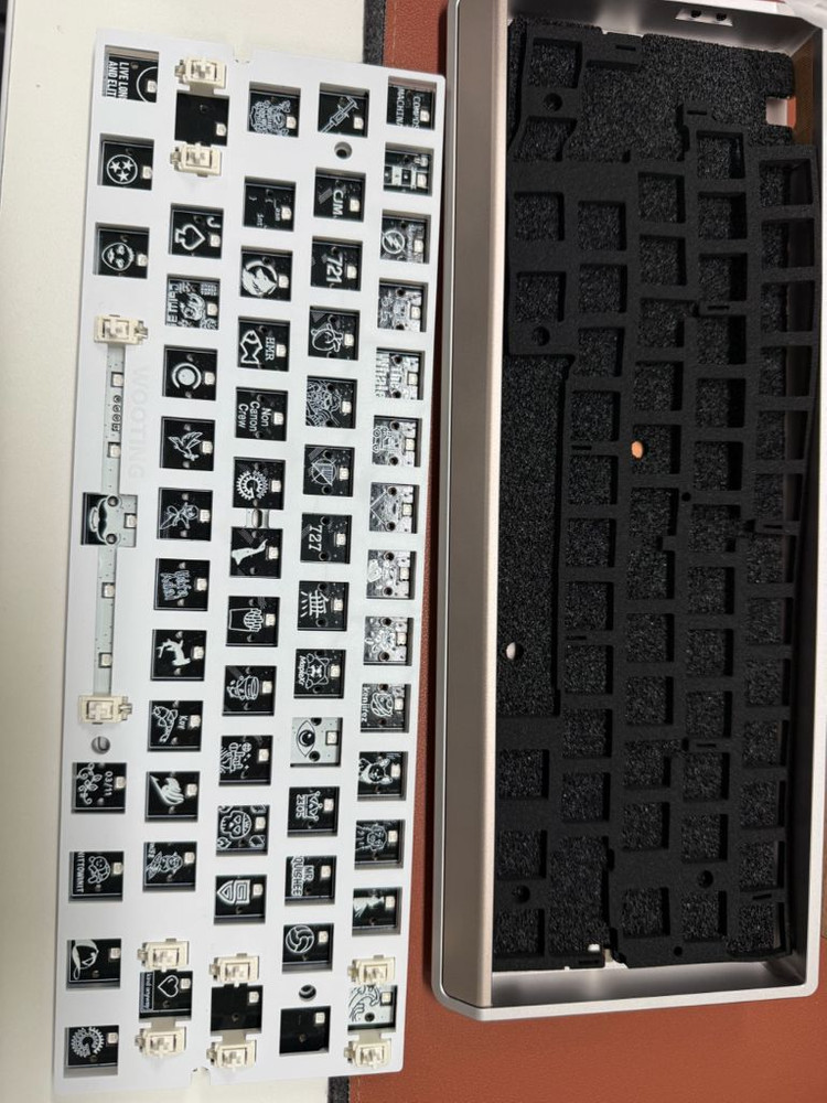 오울랩 ow60 우팅 60배열 (스위치& 우팅& 베놈 보강판 포함)--3