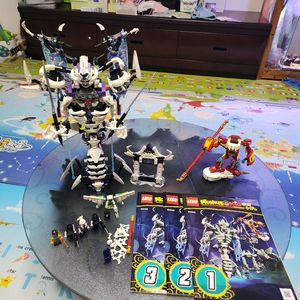 레고 몽키키드 80028 스파이더 퀸의 마크로봇 중고