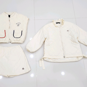 로아앤제인 봄 가을 경량 패딩 세트 130 사이즈