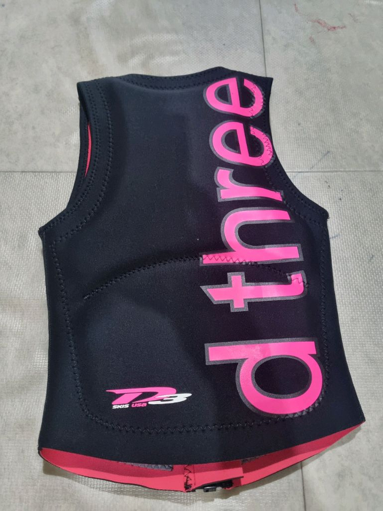 여성 D3 웨이크보드 수상스키 서핑 베스트 구명조끼 팝니다(미사용제품)--1