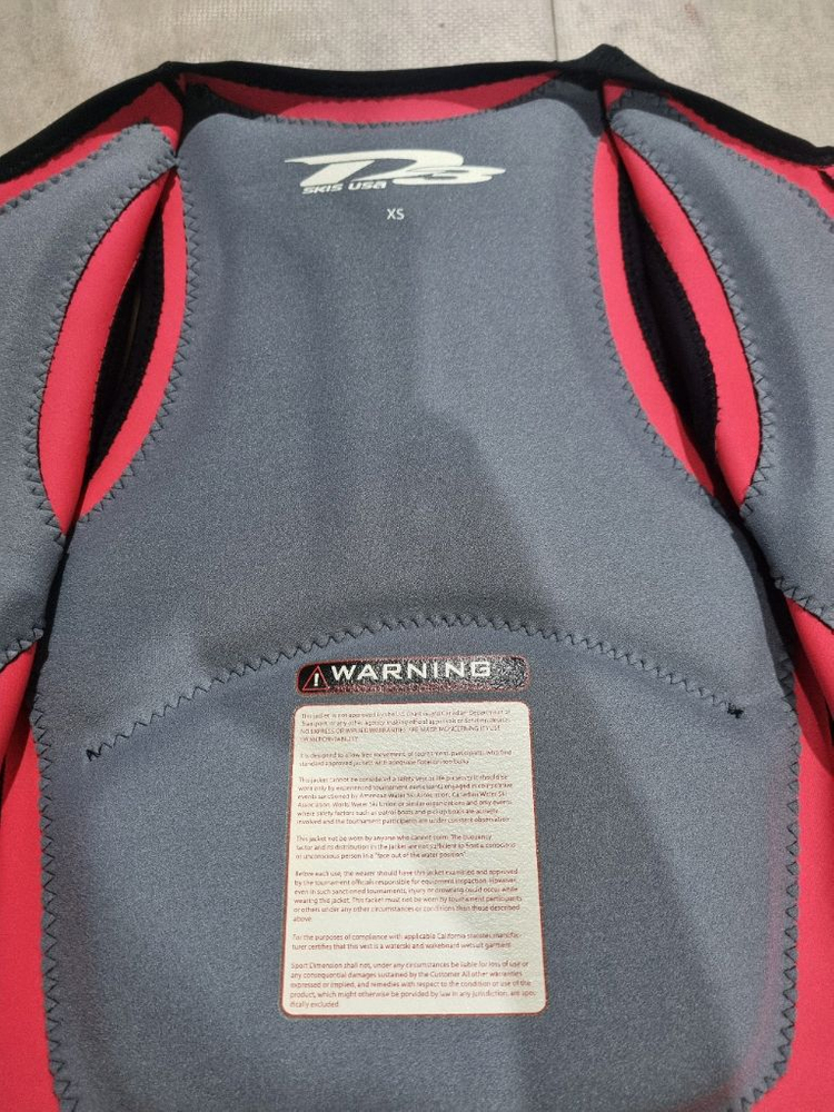 여성 D3 웨이크보드 수상스키 서핑 베스트 구명조끼 팝니다(미사용제품)--2