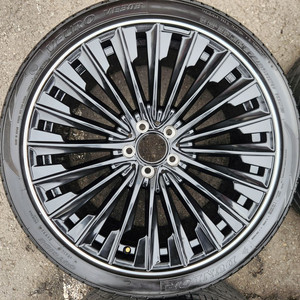 벤츠 EQS W214 E450 20인치 마차 스타일 휠타이어 세트 팔아요