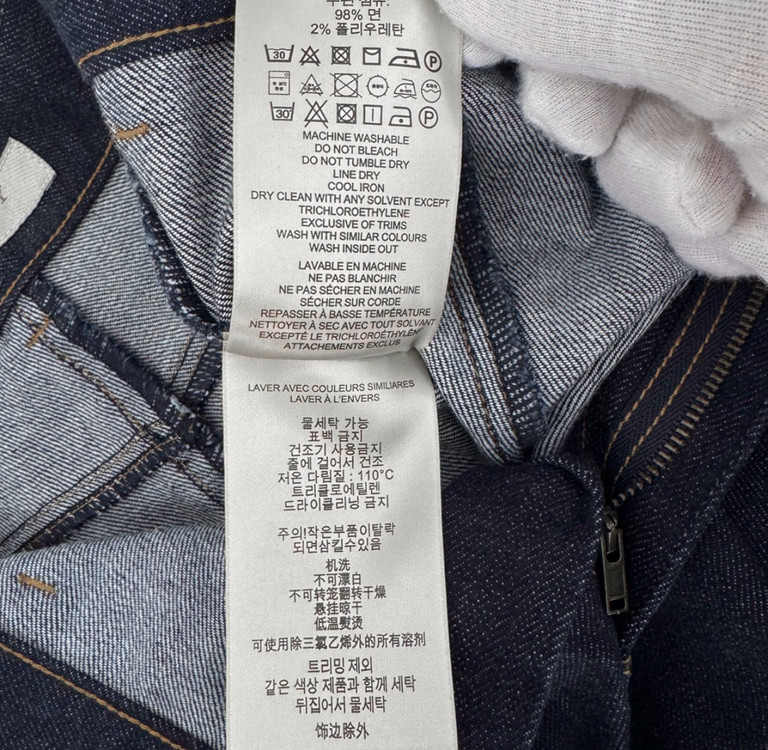 [36] 버버리 여성 데님 미디 치마 스커트 인디고 블루 44820912--8