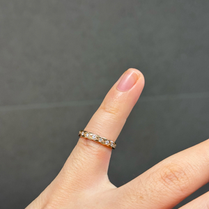 14k 베이지골드 샤넬 코코 미니 종로 제작 맞춤 랩다이아 8호