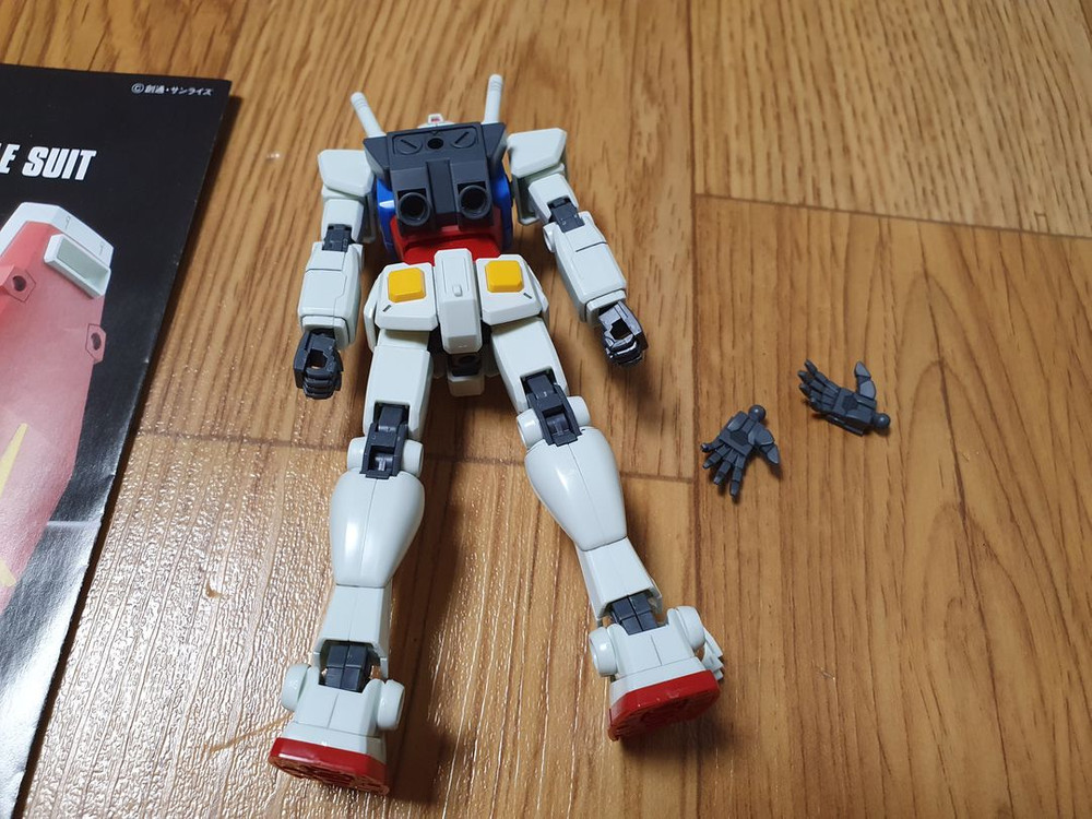 HG 퍼스트 건담 리바이브 RX-78 가조 순조 조립 건담 건프라--5