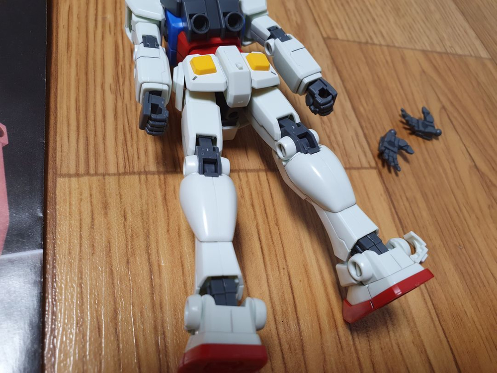 HG 퍼스트 건담 리바이브 RX-78 가조 순조 조립 건담 건프라--9