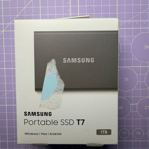 삼성 외장SSD T7 1TB(미개봉)