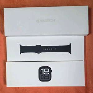 애플워치10 42mm 제트블랙 gps