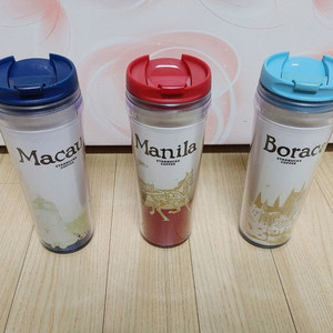 스타벅스 시티 텀블러 3개