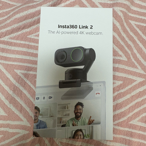 AI 웹캠 insta360 link2 (정품새거)