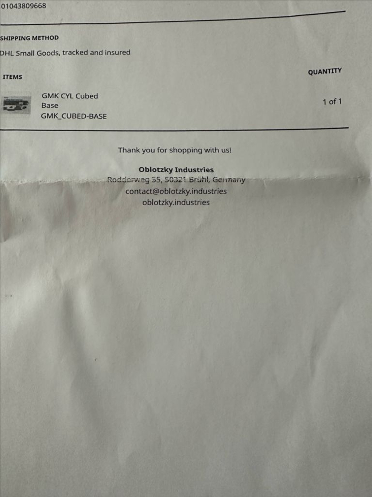 gmk cubed 키캡 미개봉--1