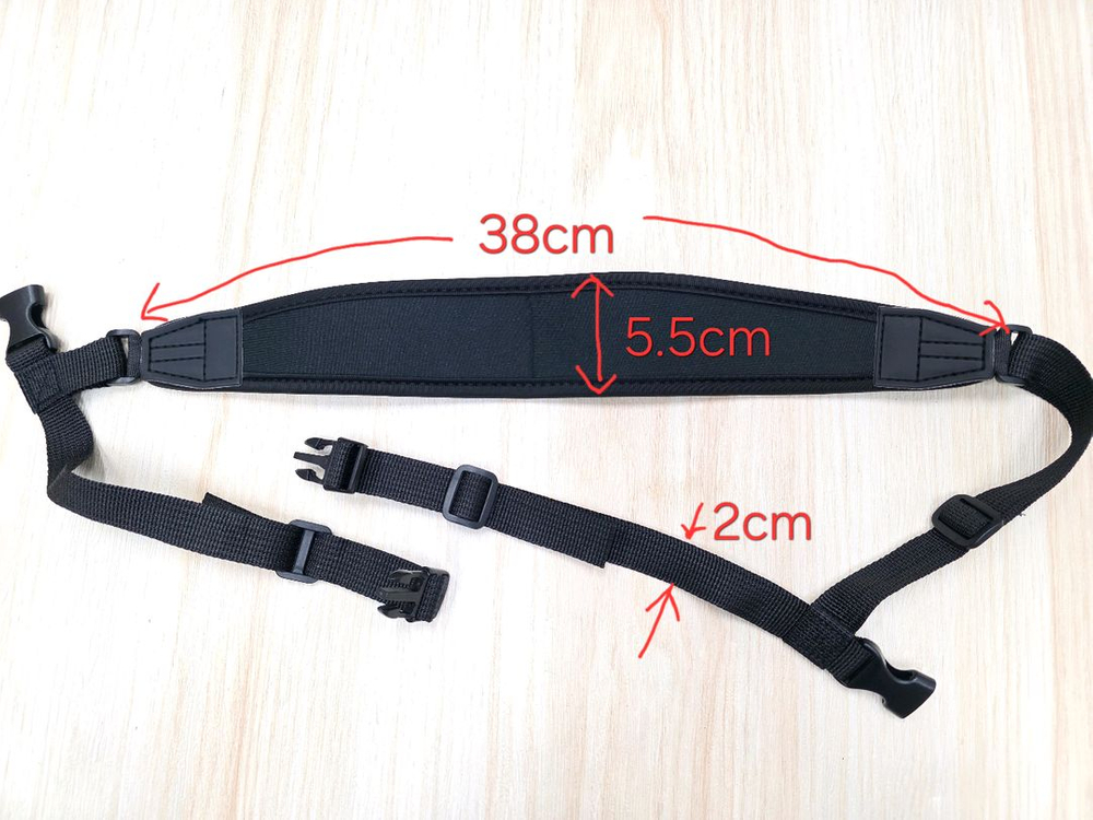 삼각대 네오플랜 스트랩 미끄럼방지 기능 미러리스 DSLR 카메라 트라이포드 이동 스트랩 이미지