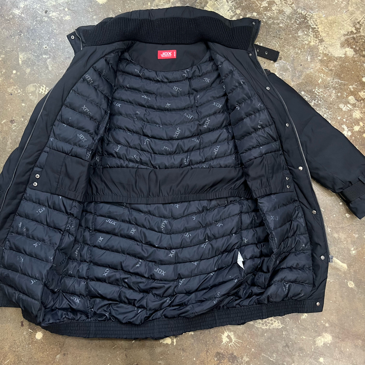 95) JDX 골프 덕다운 롱패딩점퍼 여성 골프웨어 골프의류--4