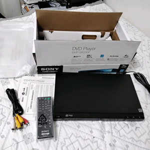 소니 DVD 플레이어 DVP-SR200P 미사용품 팝니다 부산 해운대