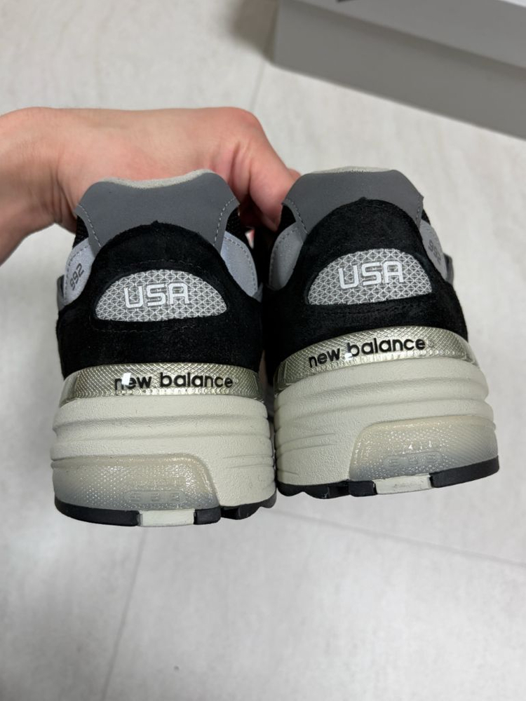 뉴발란스 992 메이드 인 USA 코어 블랙 그레이(270 size) 이미지