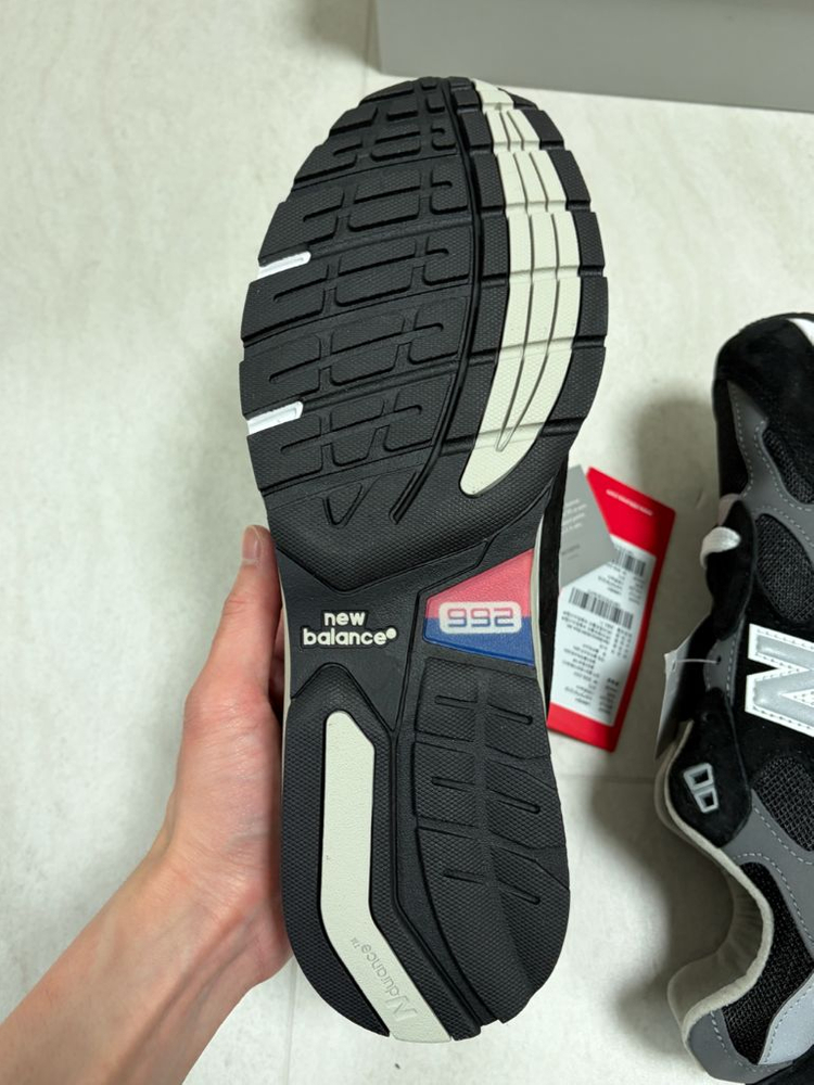 뉴발란스 992 메이드 인 USA 코어 블랙 그레이(270 size) 이미지