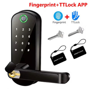 디지털 도어락 - 지문인식, 앱 연동 가능 새상품