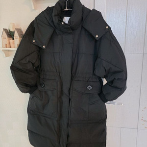 페이지플린 여성블랙롱패딩점퍼