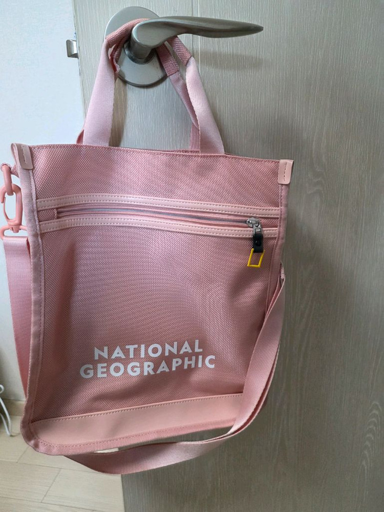 내셔널지오그라픽 초딩 핑크 백팩 세트--5