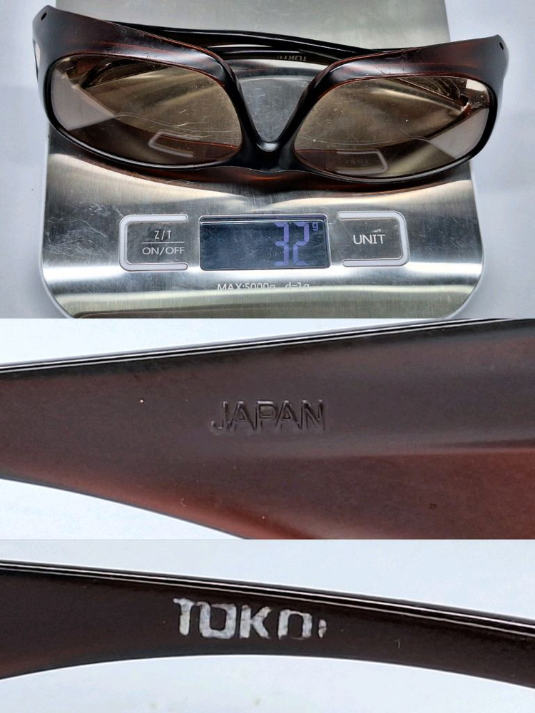 일본 빈티지 고글형 브라운 앰버 선글라스 토카이 레트로 유니트 고프코어 패션 수입 아이웨어 클래식 y2k 스트릿--9