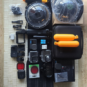 고프로11 액션캠 풀세트 (고프로11,맥스렌즈,볼타,다이빙 셋트,크리에이트 셋트 등)