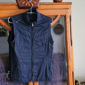 여성 95 빈폴 골프 경량 패딩 조끼 베스트 이미지