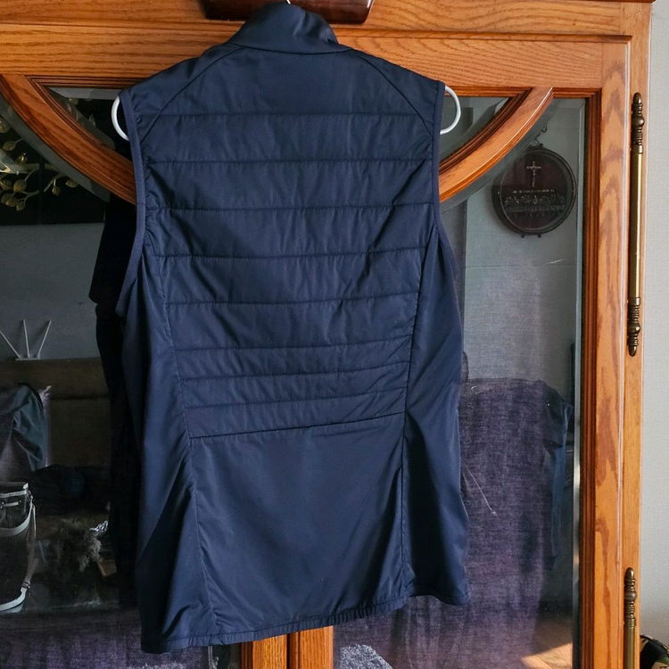 여성 95 빈폴 골프 경량 패딩 조끼 베스트 이미지