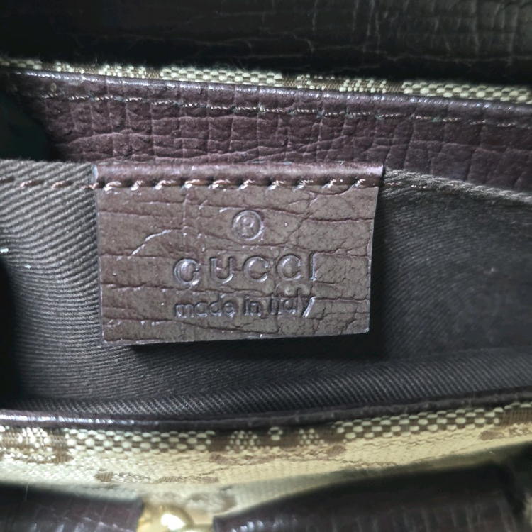 구찌 정품 GG 홀스빗 체인 숄더백--8