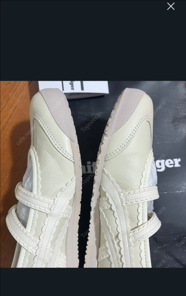 오니츠카타이거 메리제인 크림 240 새상품 박스x--2