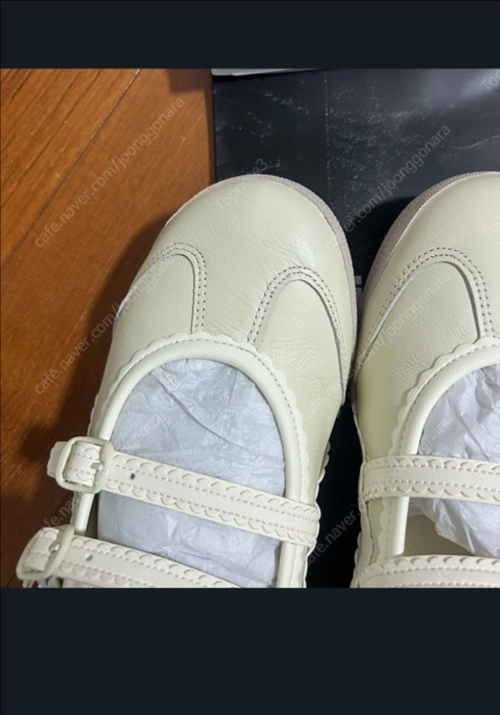 오니츠카타이거 메리제인 크림 240 새상품 박스x--3